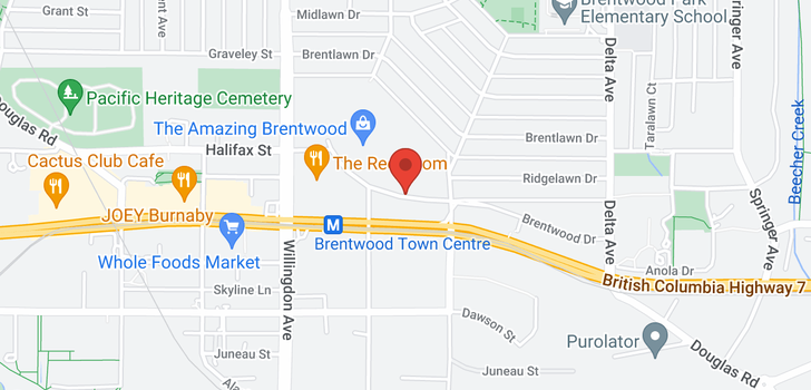 map of 1805 4650 BRENTWOOD BOULEVARD